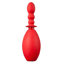 NMC Poire de lavement Fresh Wash 10 x 3.2 cm - Contenance 275ml Rouge